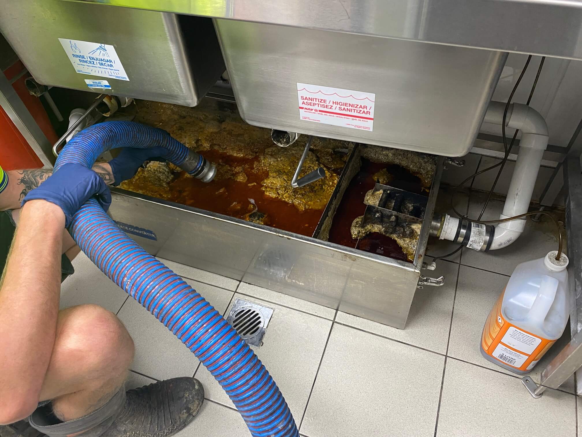 Grease Trap Cleaning in Camp Springs